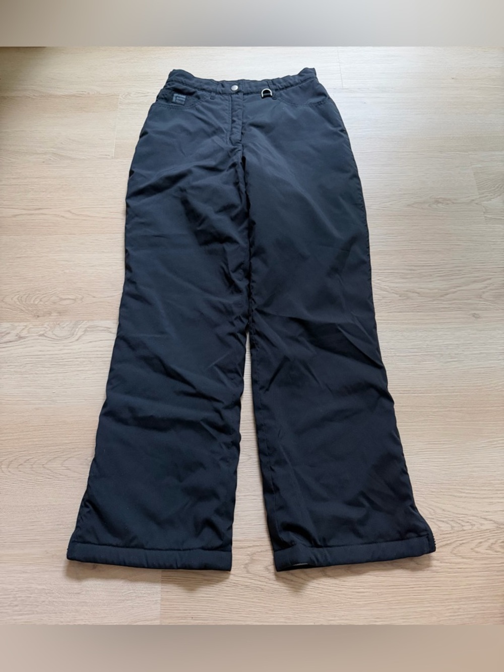 Fera International Snow Ski Pants Women's Size 6S Black Stretch Snowboard